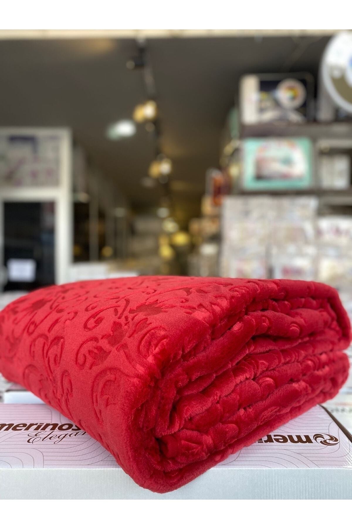 Merinos Fashion Çift Kişilik Kutulu Battaniye 200x240 3400gr