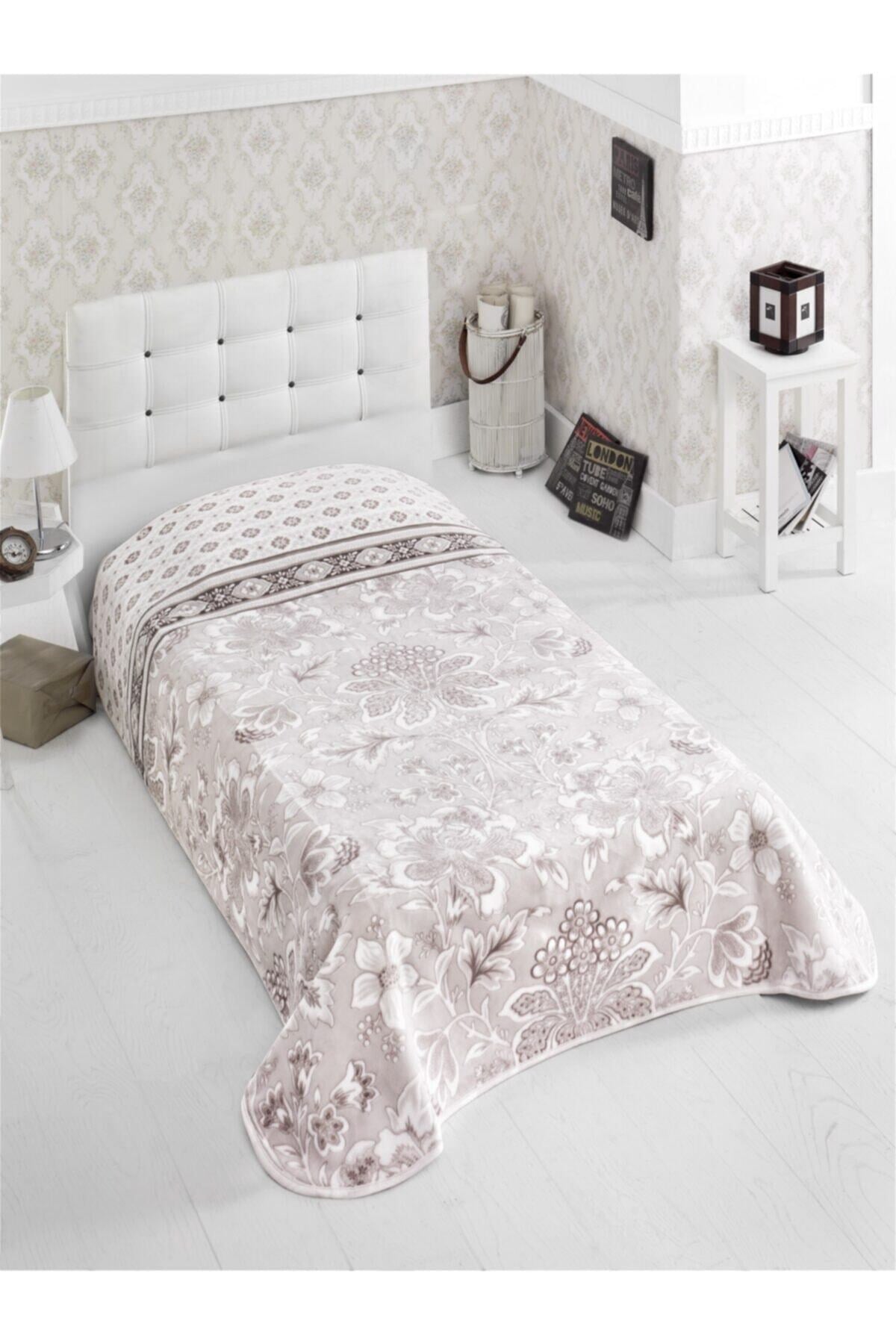 Polyester Çift Kişilik Viyola 4 Kg Vizon Battaniye