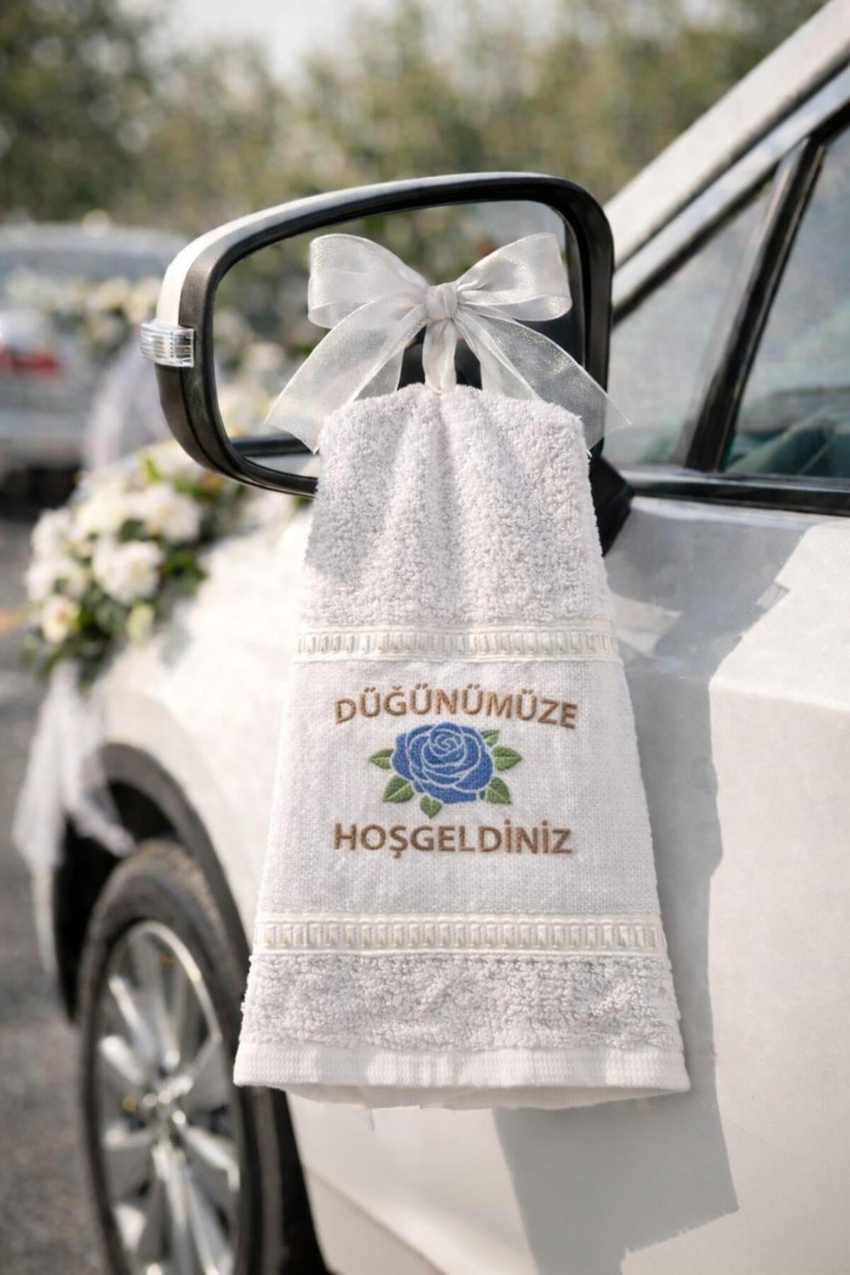 Saçaksız Düğün Havlusu 40x70 cm | 1100 gr | 12’li Ekonomik Set | Gelin Arabası Süsleme & Dağıtmalık