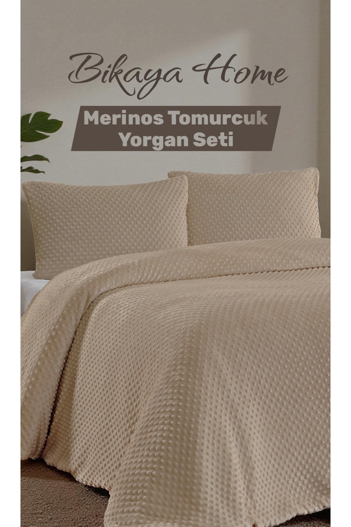 Velora Çift Kişilik Tomurcuk Comforter Yorgan Seti - 3 Parça - 220x240 cm - Orijinal Pvc Çanta