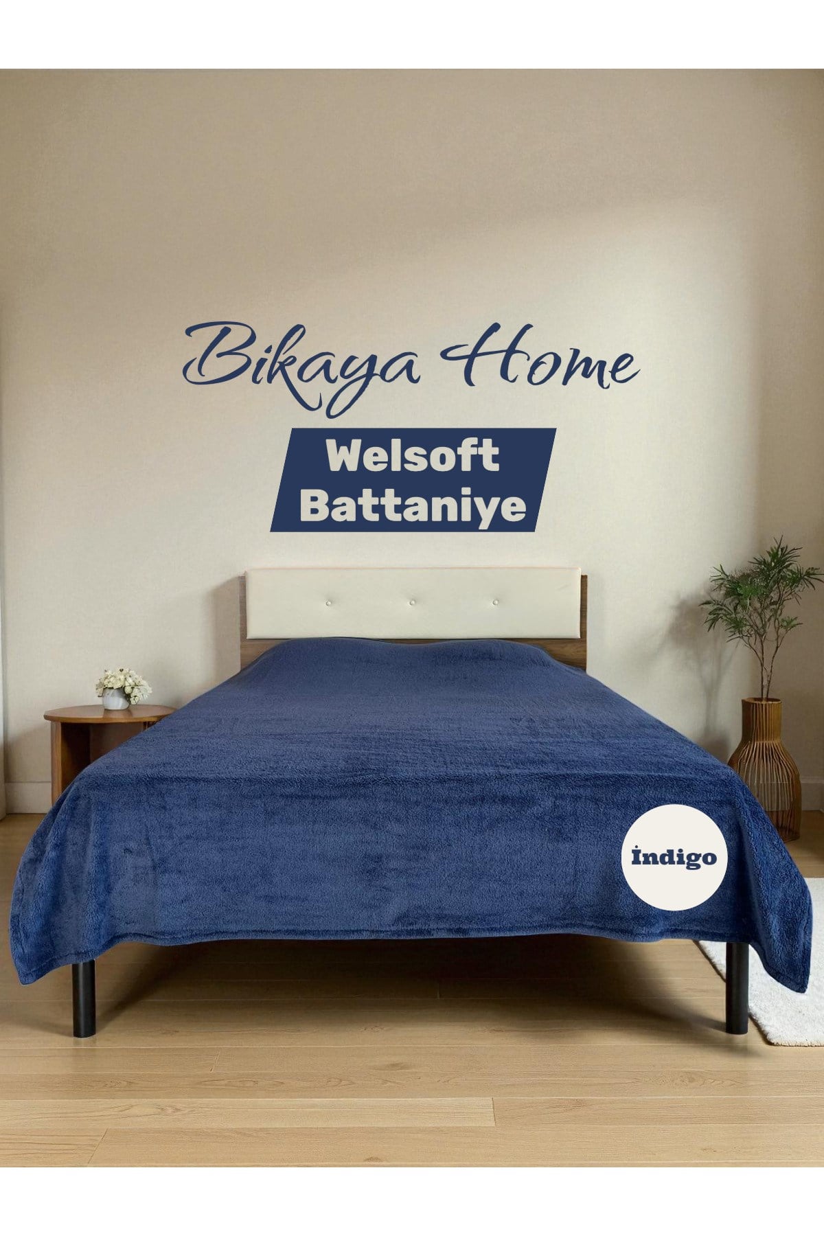 Wellsoft Çift Kişilik 200x220 cm Peluş Battaniye - Yumuşak & Hafif - Pvc Çantalı - 9 Renk