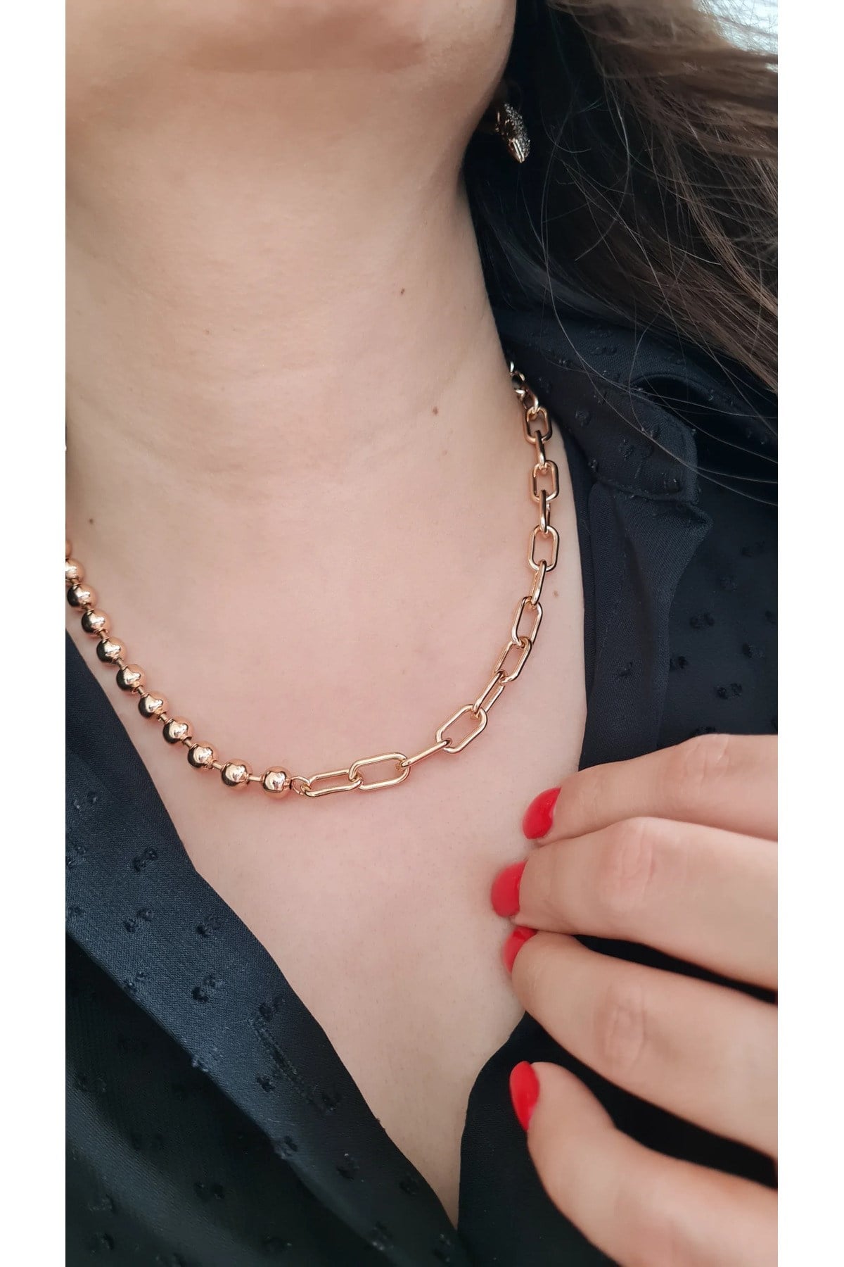 Vip Seri Kadın Çelik Kolye