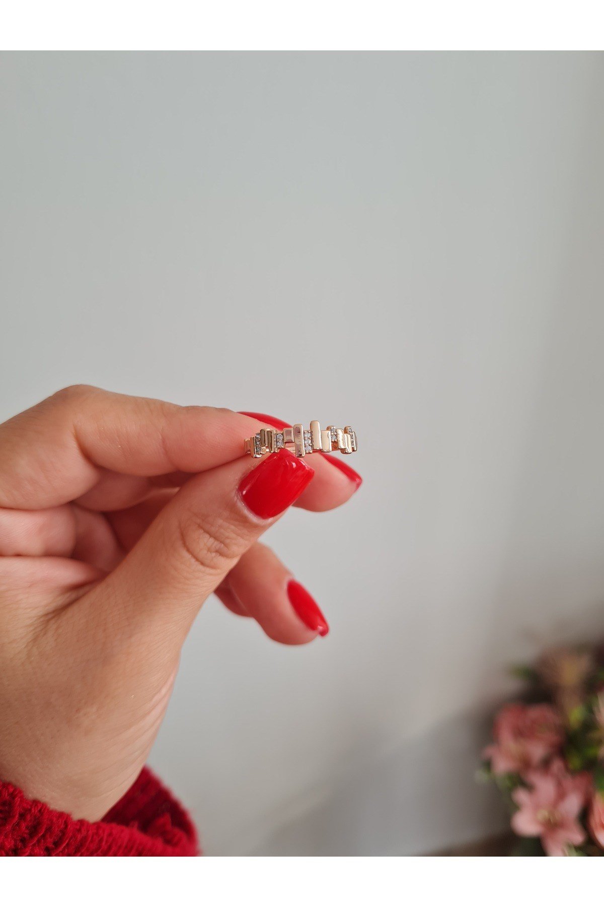Özel Seri Kadın Çelik Yüzük