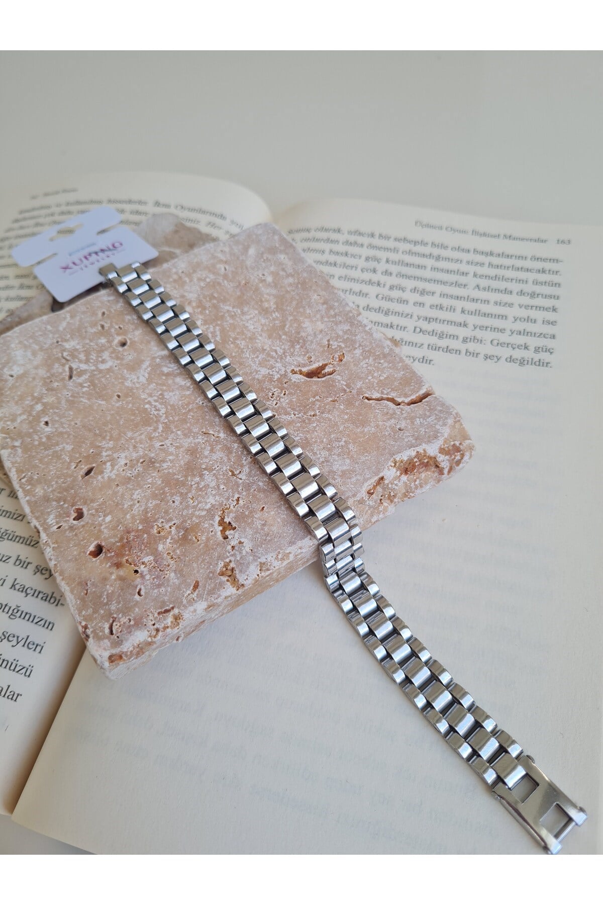 Silver Renk Klasik Unisex Zincir Bileklik