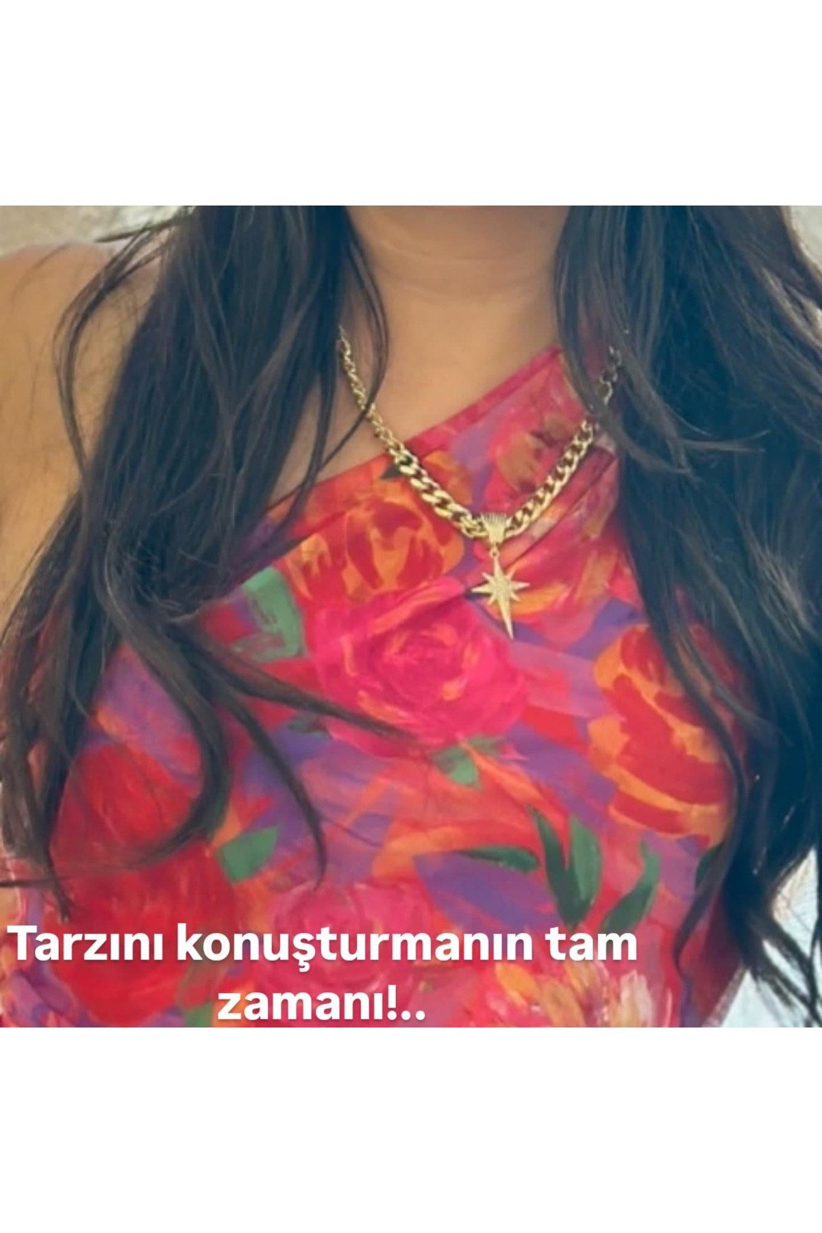 Özel Seri Kuzey Yıldızı Kadın Kolye