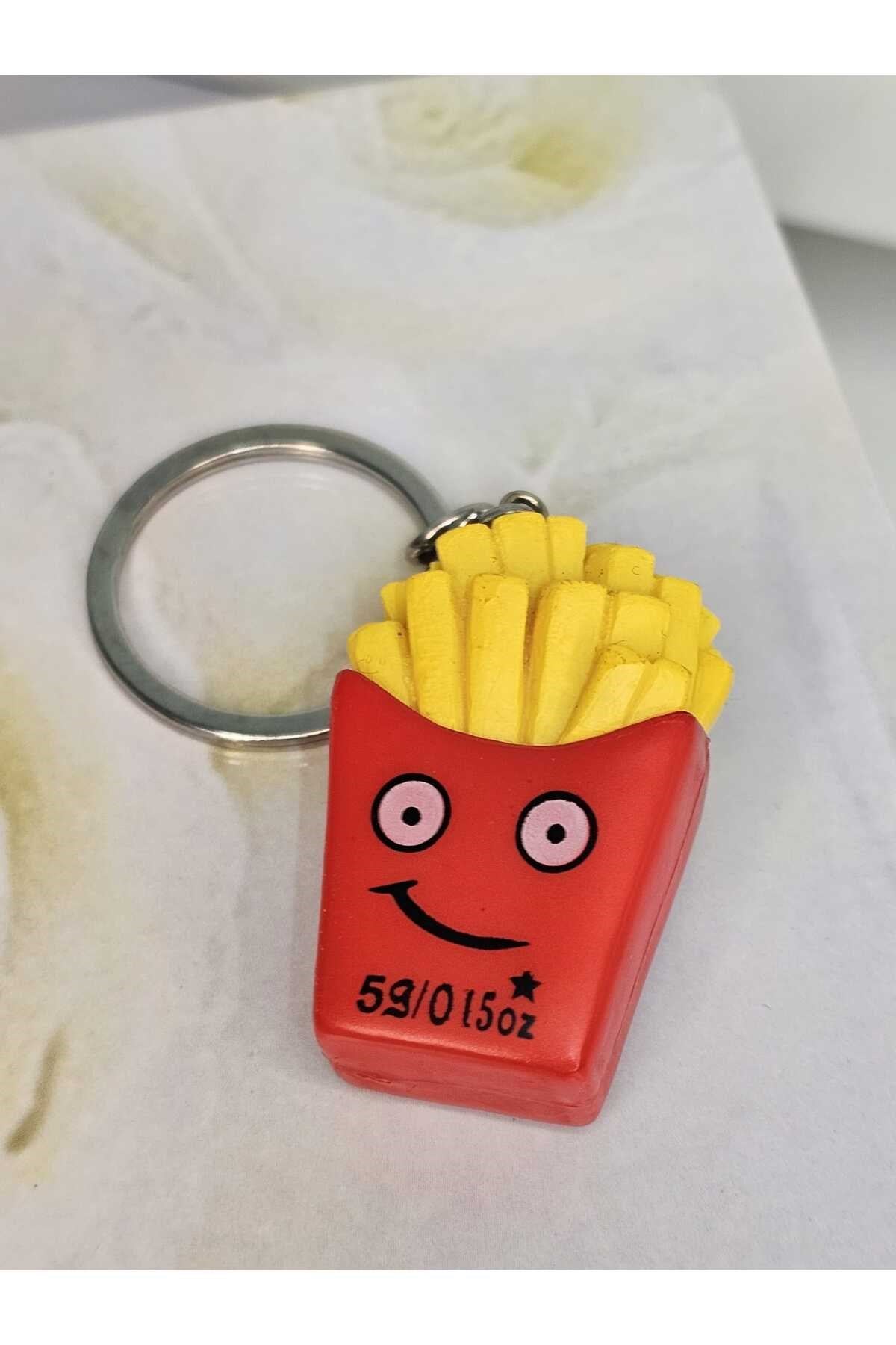 patates temalı anahtarlk