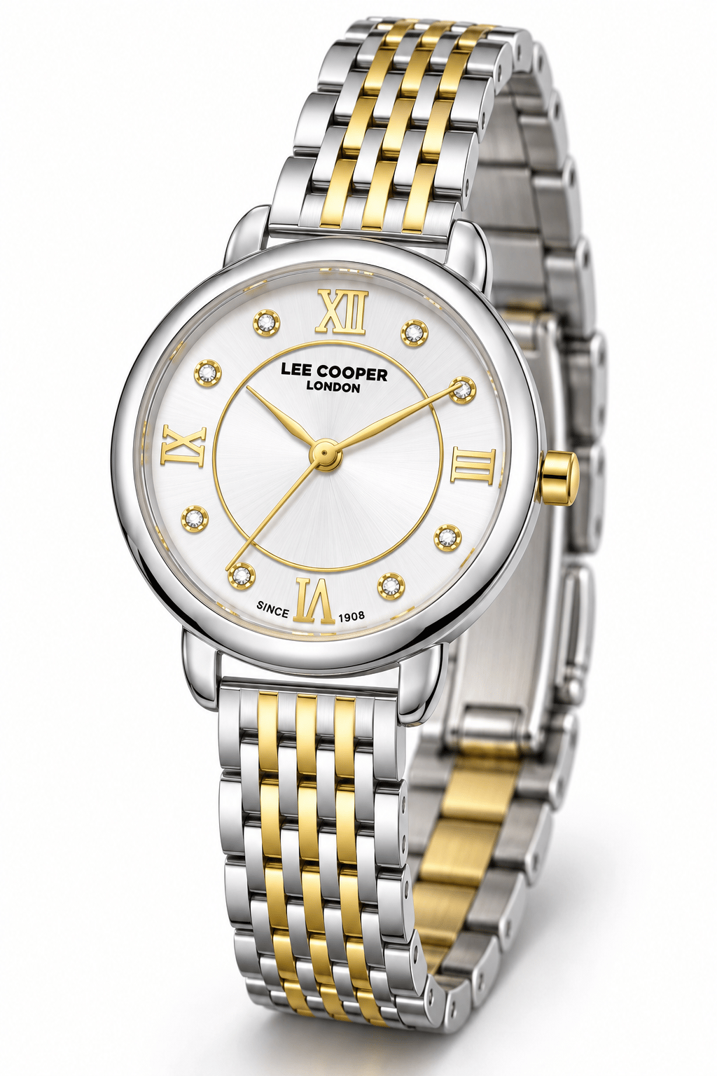 Lee Cooper LC08287.230 Kadın Çelik Kordonlu Quartz Kol Saati