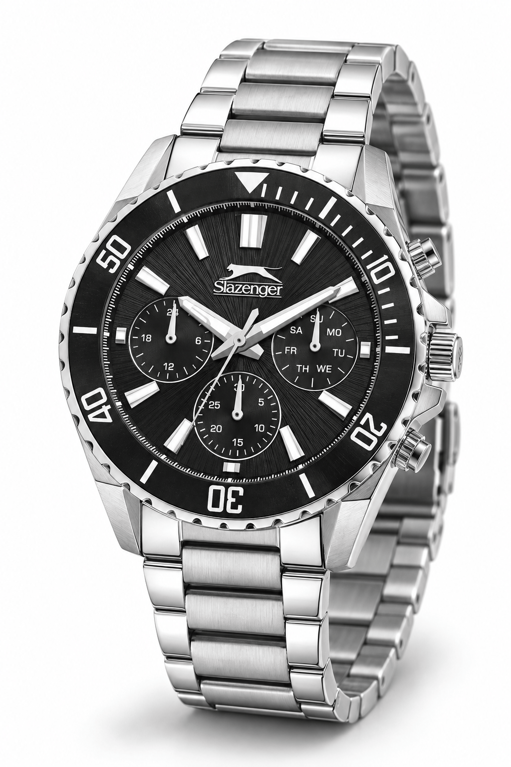 Slazenger SL.09.2273.2.04N Erkek Çelik Kordonlu Quartz Kol Saati