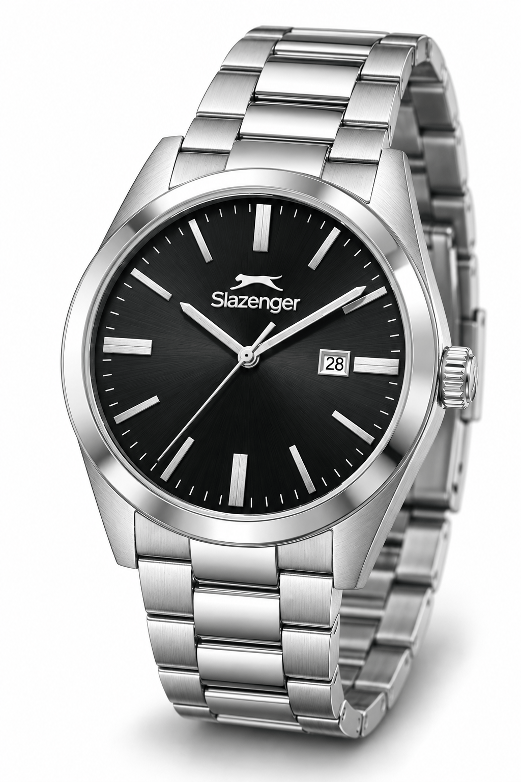 Slazenger SL.09.2477.1.01 Erkek Çelik Kordonlu Quartz Kol Saati