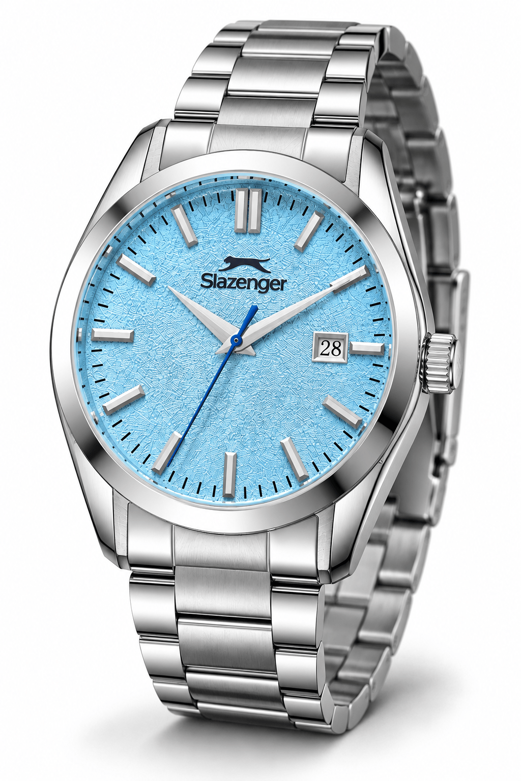 Slazenger SL.09.2520.1.06 Erkek Çelik Kordonlu Quartz Kol Saati