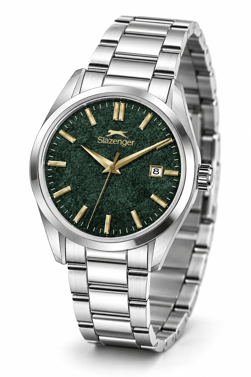 Slazenger SL.09.2520.1.09 Erkek Çelik Kordonlu Quartz Kol Saati