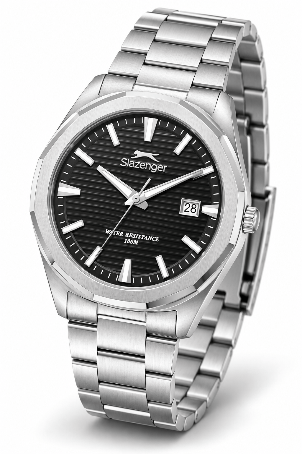 Slazenger SL.09.2638.1.350 Erkek Çelik Kordonlu Quartz Kol Saati