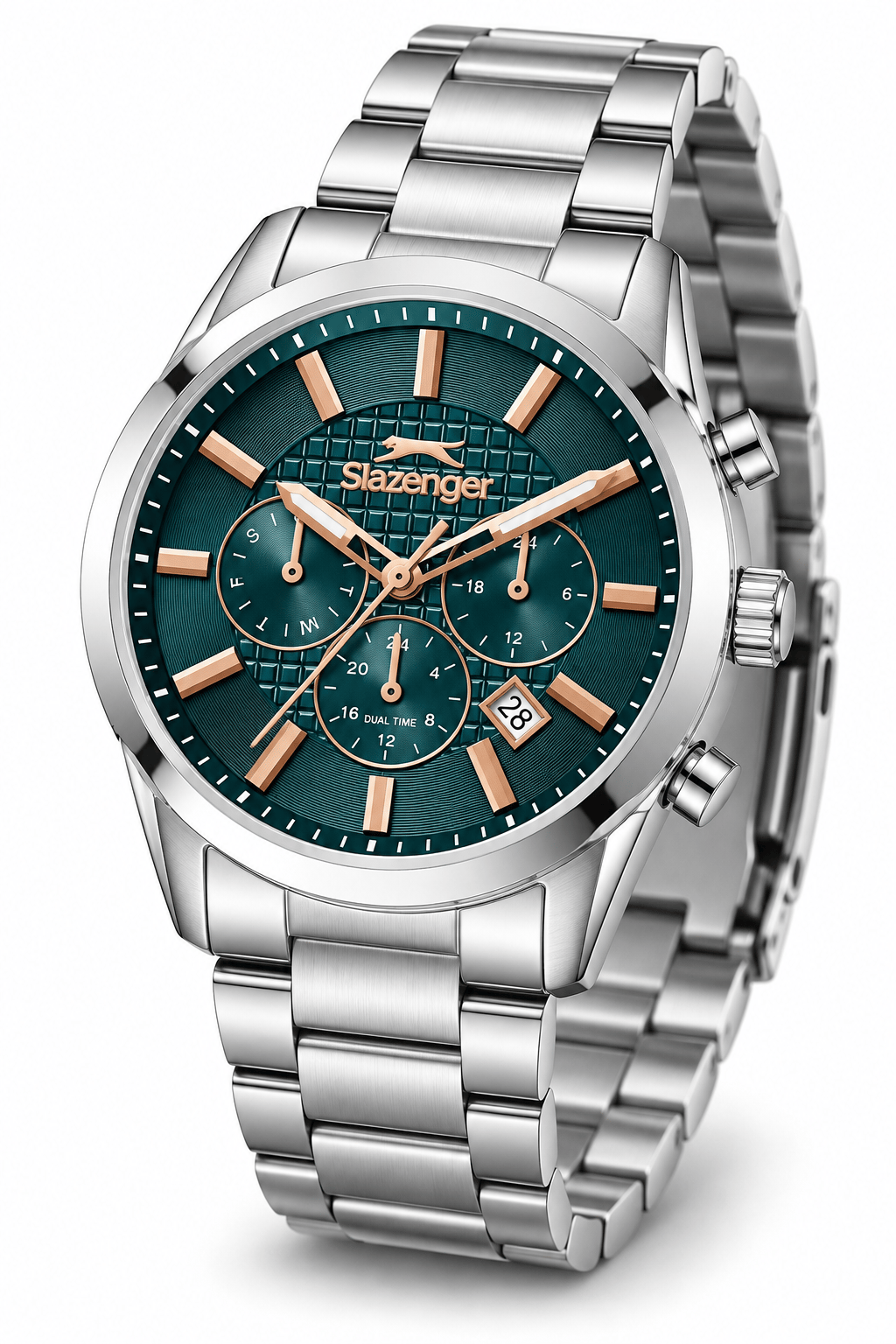 Slazenger SL.09.2648.2 Erkek Çelik Kordonlu Quartz Kol Saati