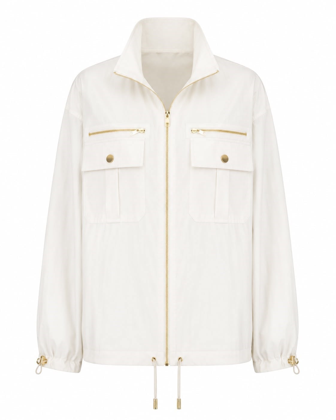 BEYAZ OVERSIZE CEKET