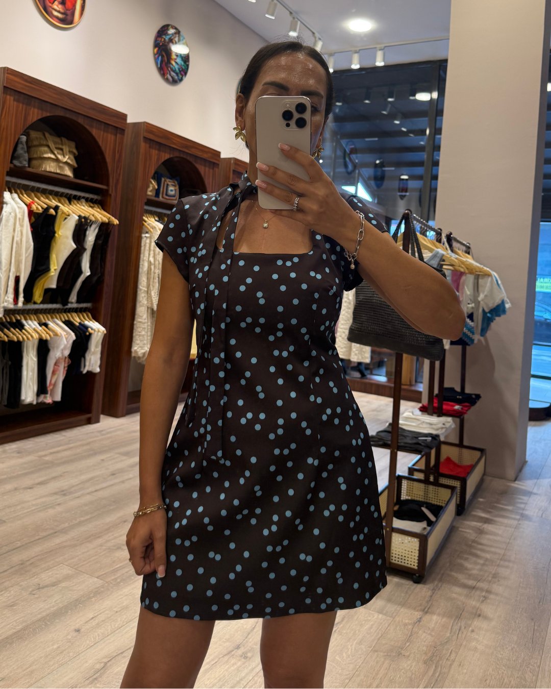 ANTIOCH BA26Y071 PUANTİYE KISA ELBİSE