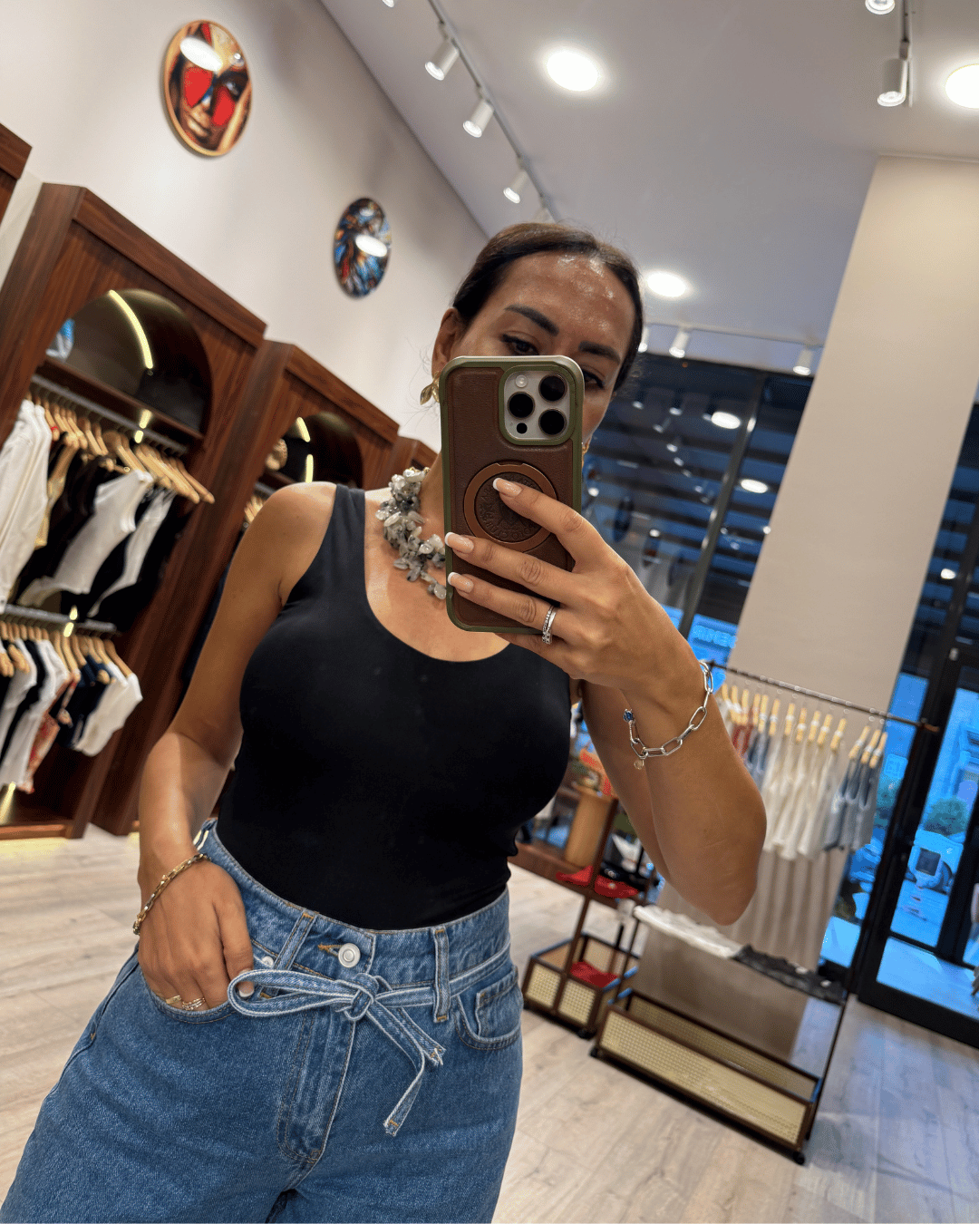 QUZU 26KATL01075 ASKILI BLUZ