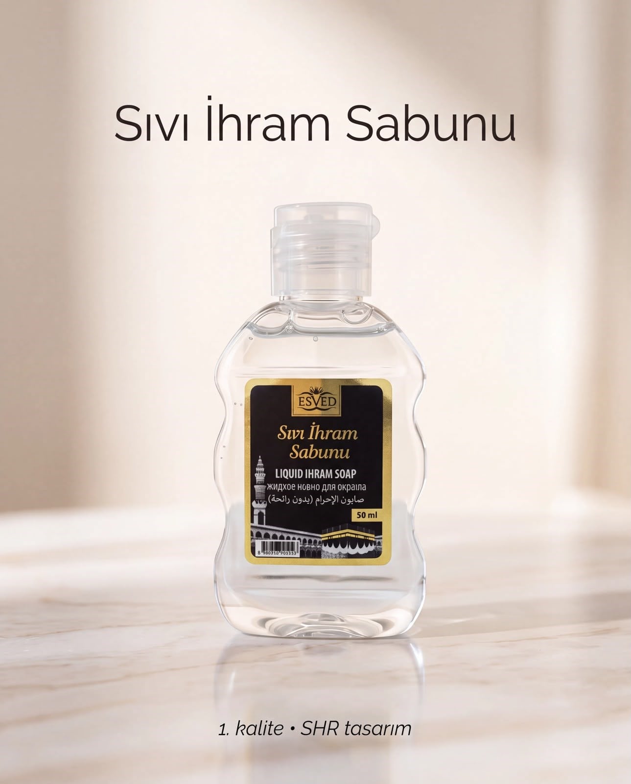 Kokusuz sıvı ihram sabunu