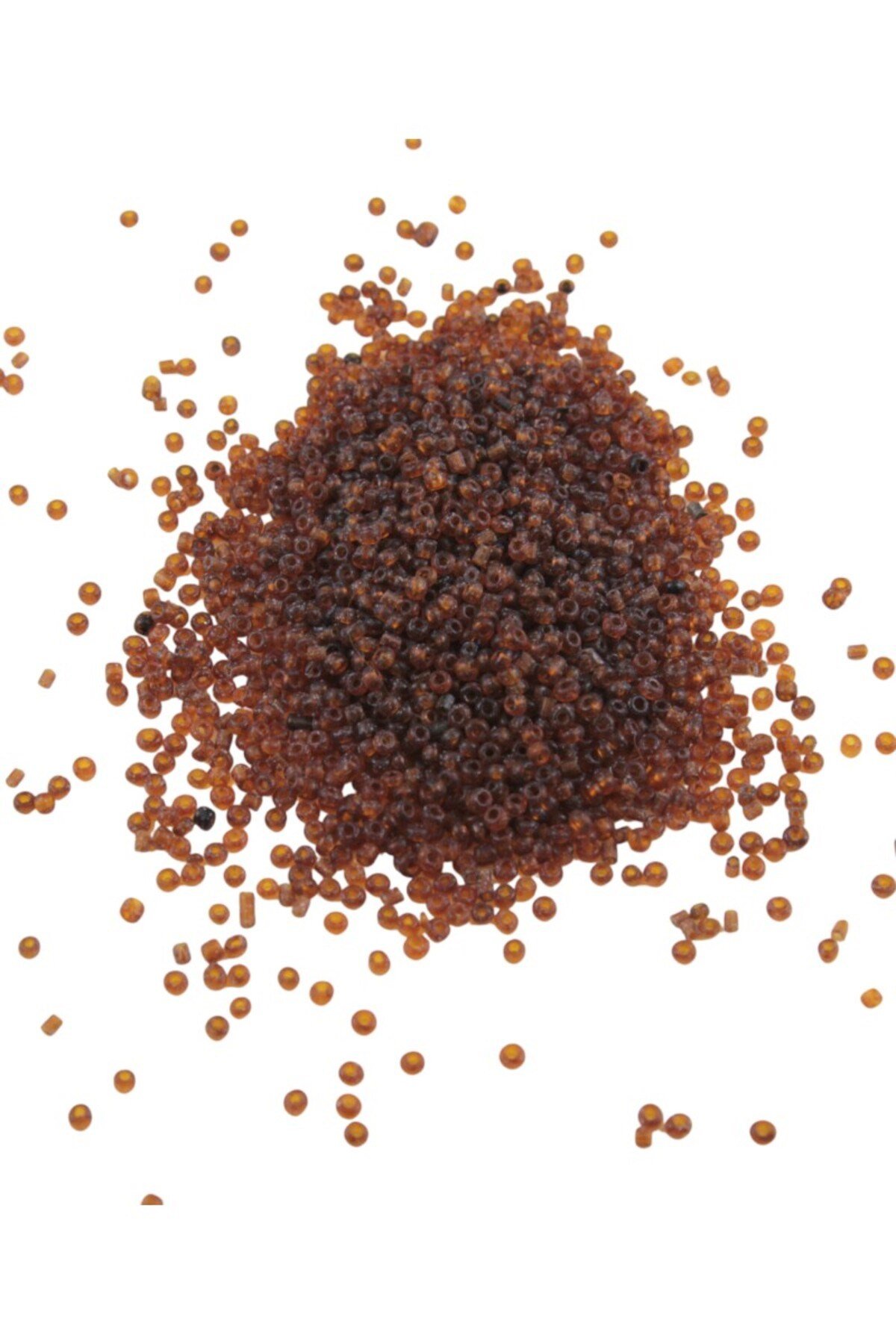 08 Kum Açık Kahverengi Boncuk 3 mm (100 Gr 6000 Adet)