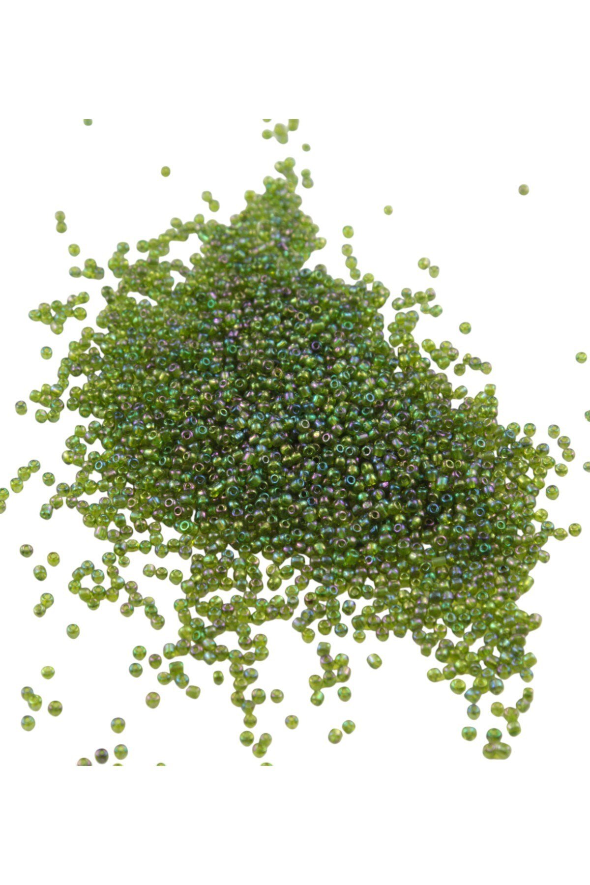 08 Kum Boncuk Az Janjan Yeşil 3 mm (85 Gr)