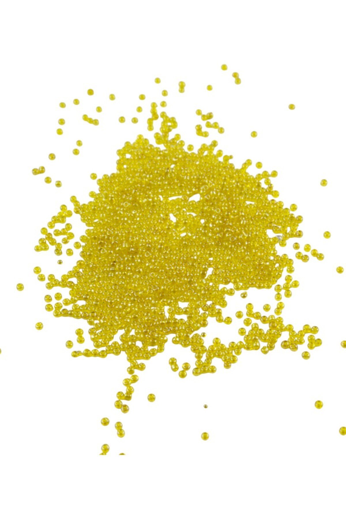 08 Kum Boncuk Sarı 3 mm (90 Gr)