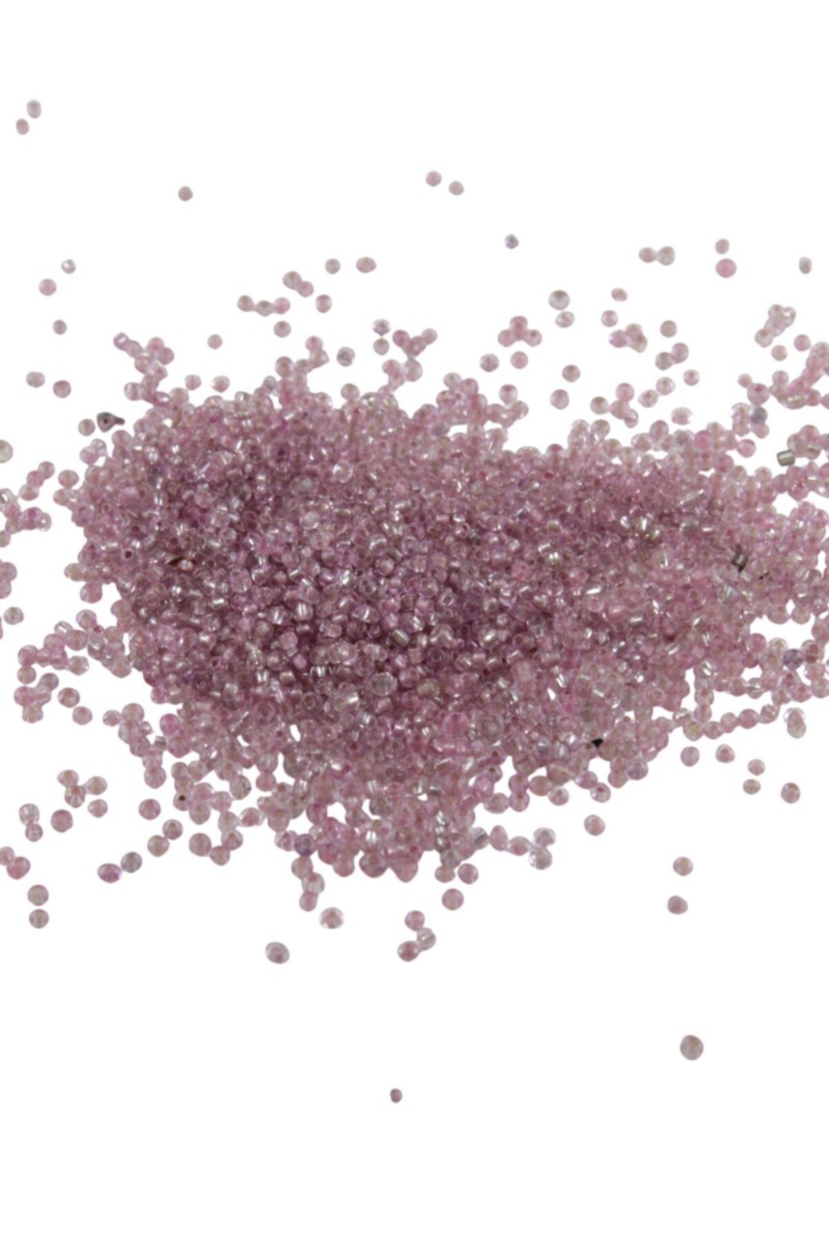 08 Kum Çift Renk Somon Boncuk 3 mm (100 Gr 6000 Adet)