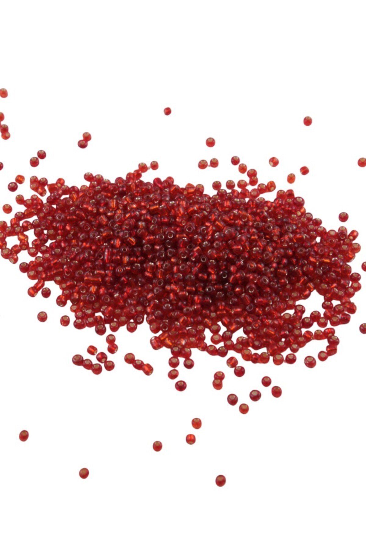 08 Kum Janjan Turuncu Boncuk 3 mm (100 Gr 6000 Adet)