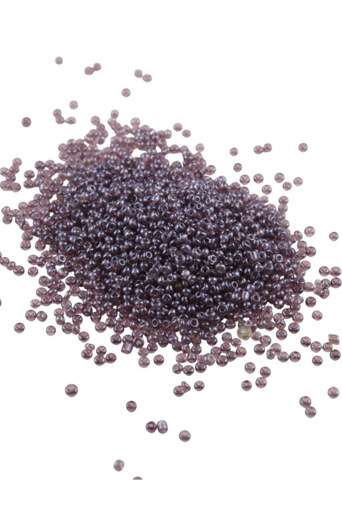 08 Kum Koyu Mor Boncuk 3 mm (100 Gr 6000 Adet)