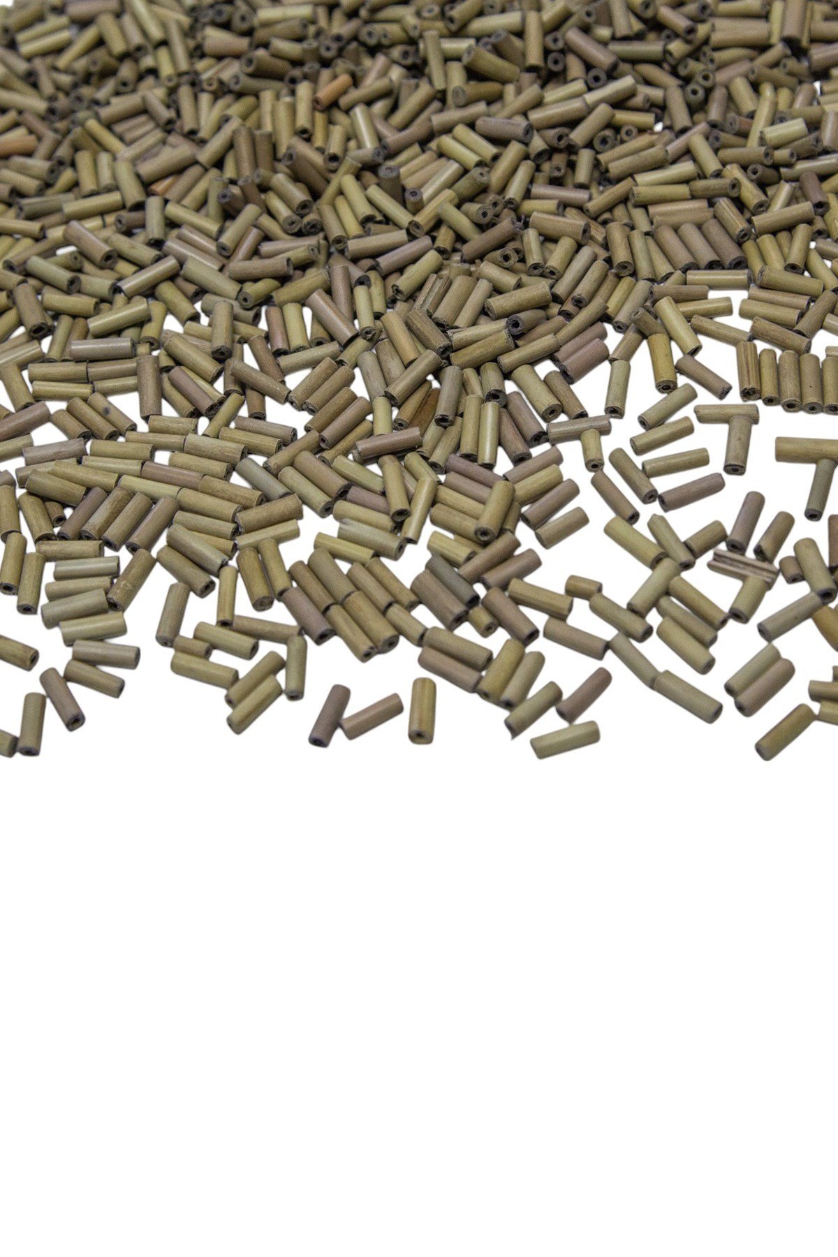 10 mm Bambu Gri Ahşap Boncuk 60 gr