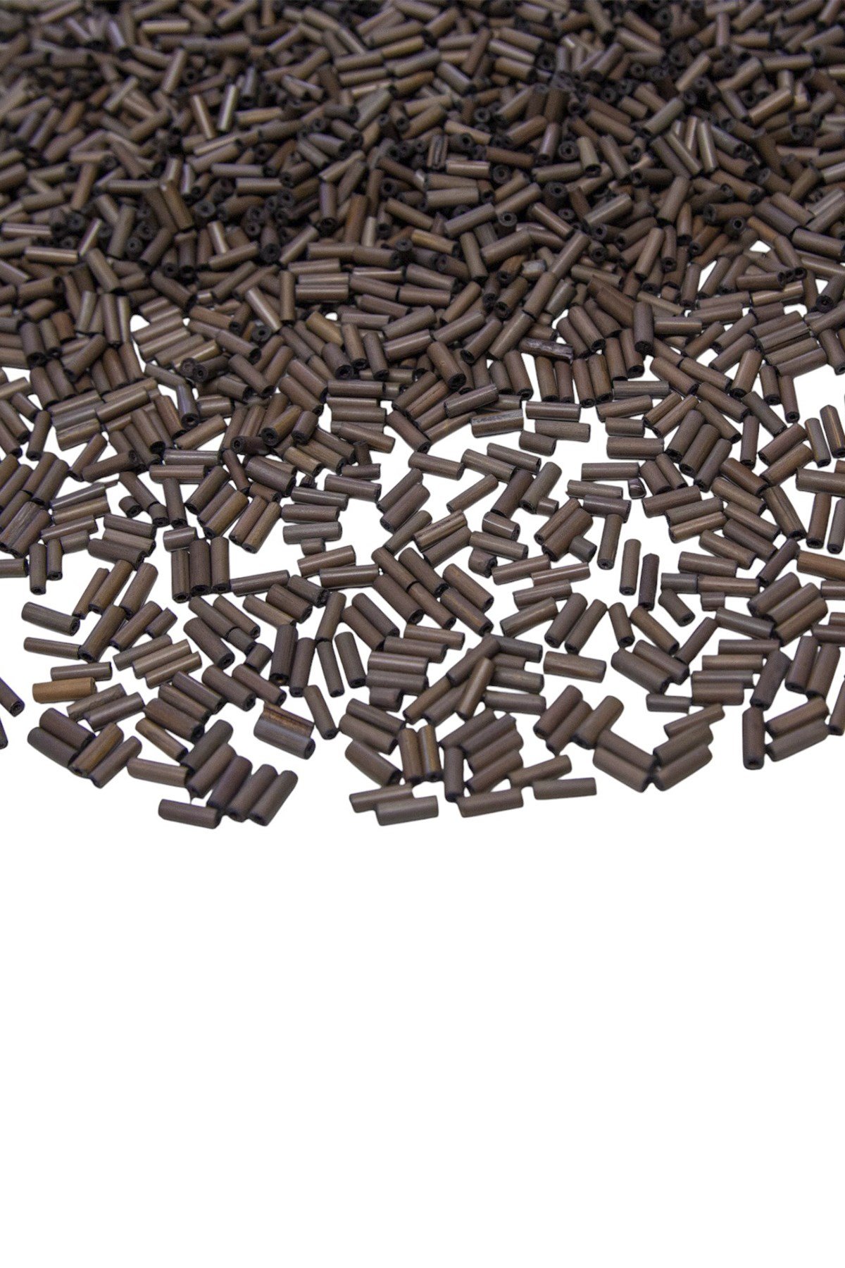 10 mm Bambu Mat Kahve Rengi Ahşap Boncuk 40 gr