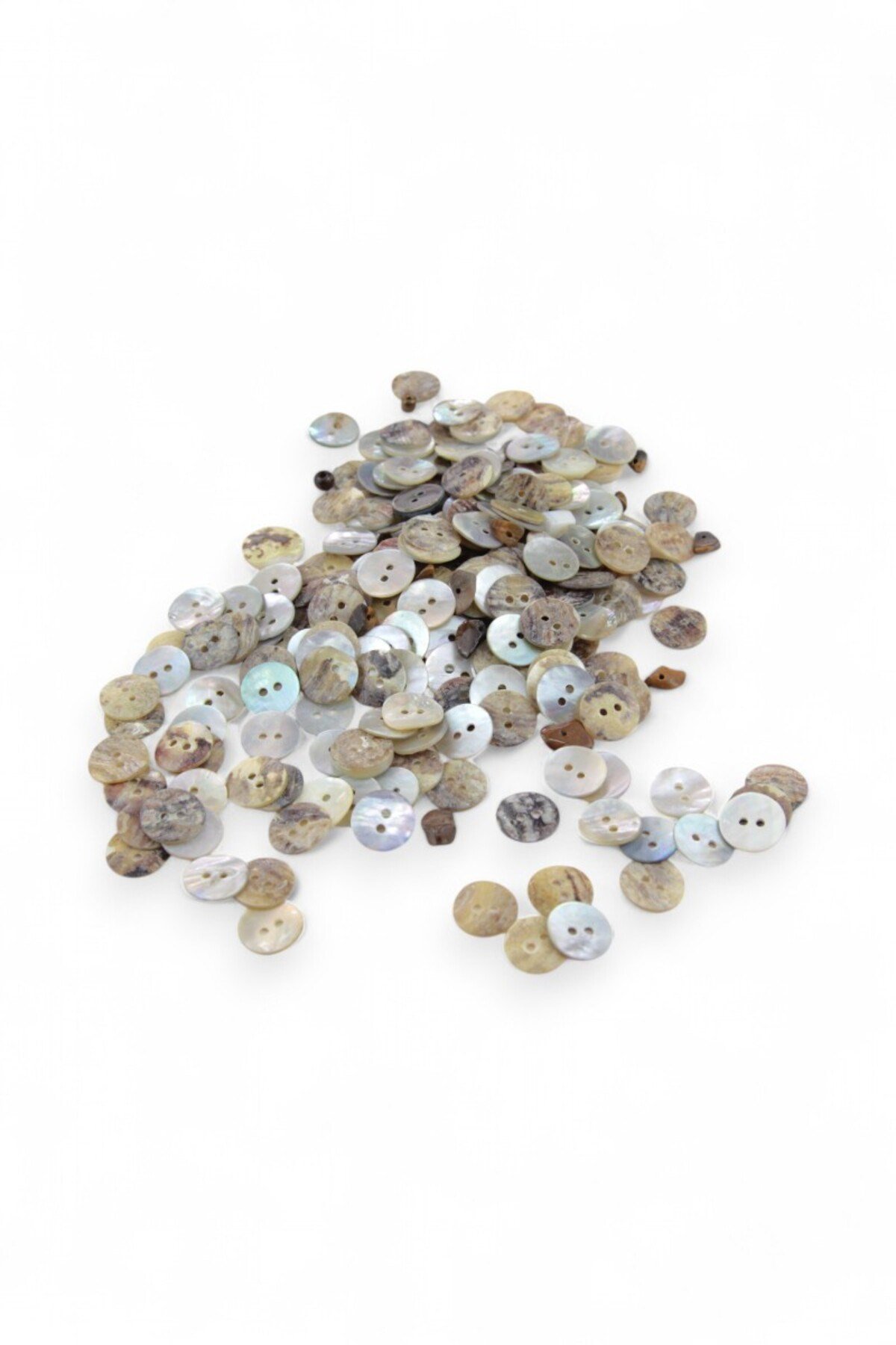 10 mm Çift Delikli Düğme (20 Adet)