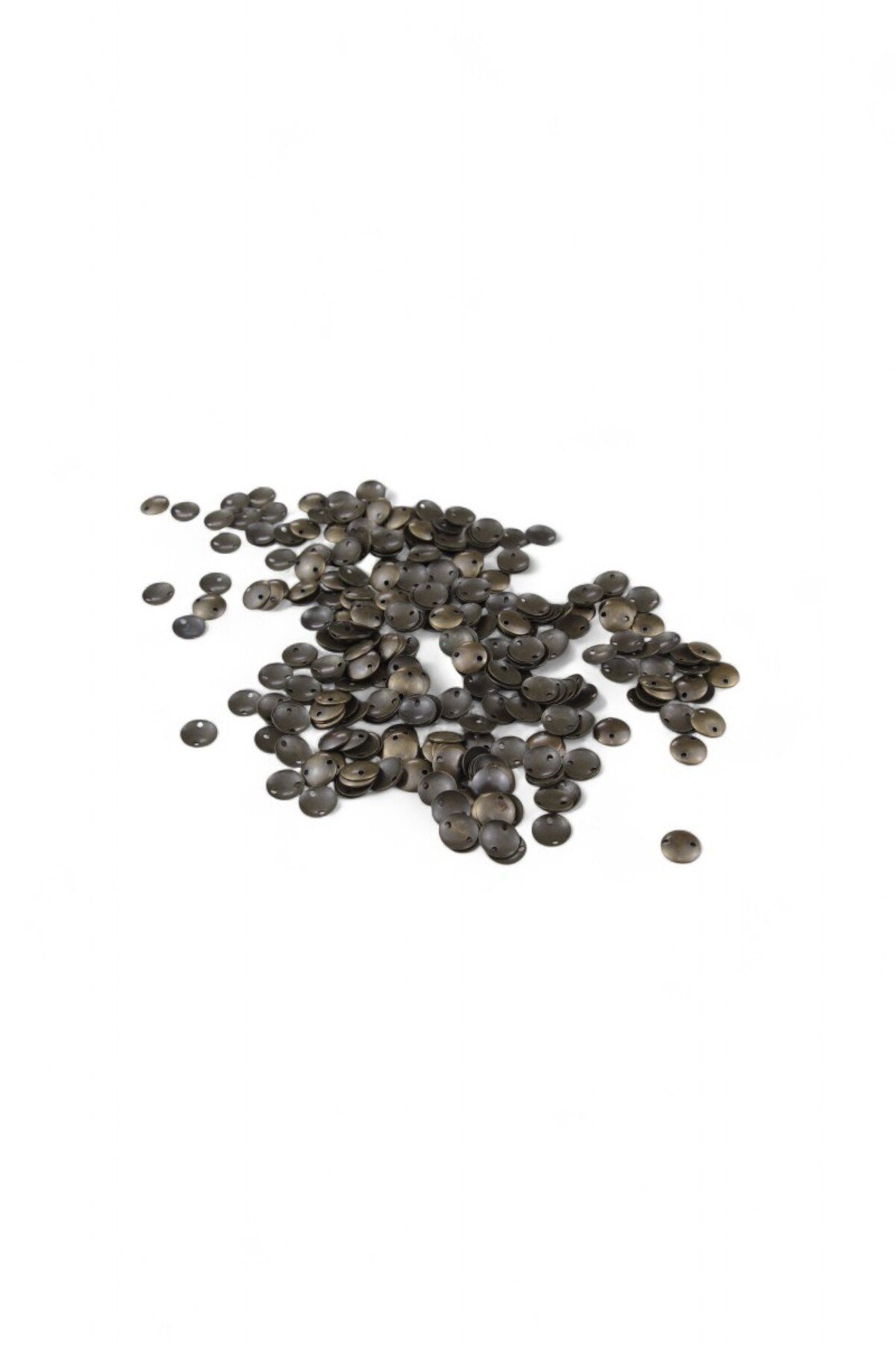 10 mm Eskitme Bakır Bombeli Metal Pul Payet (30 Gr 100 Adet)
