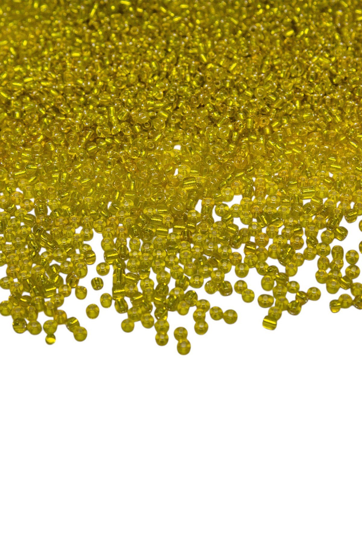 100 Gr Kristal Limon Sarı 06 Numara Hobi Boncuğu