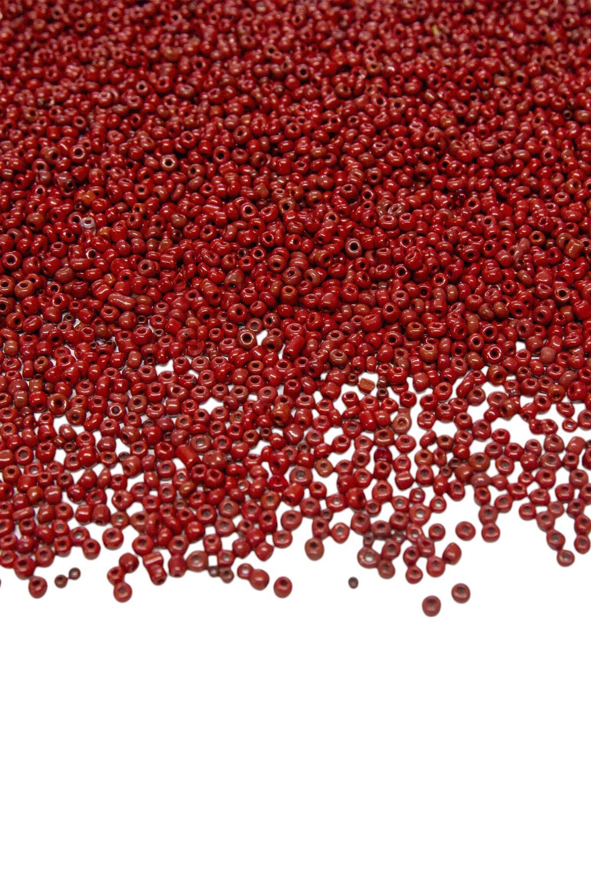 100 Gr Mat Bordo 06 Numara Hobi Boncuğu