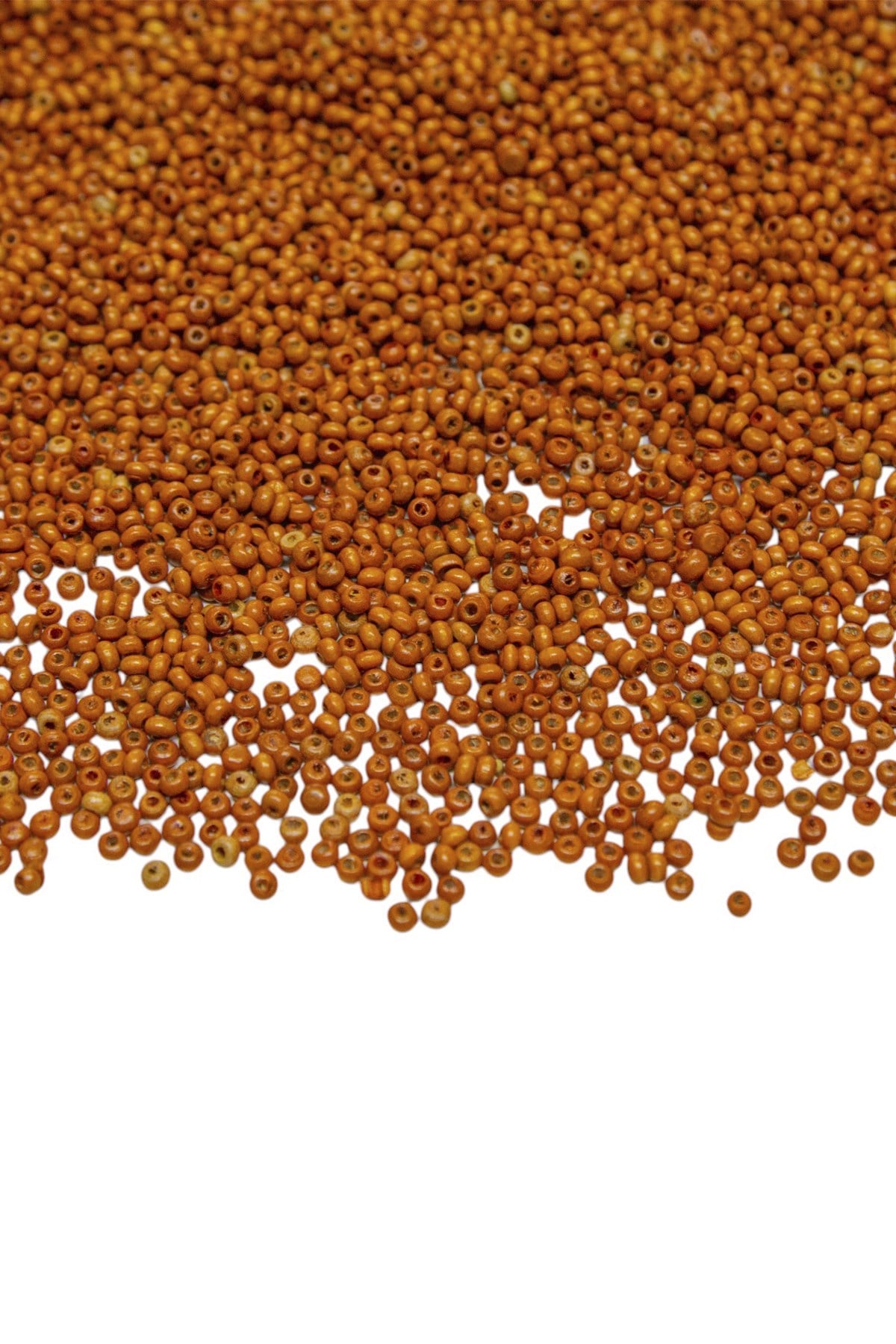 2 mm Hardal Rengi Ahşap Boncuk 35 gr
