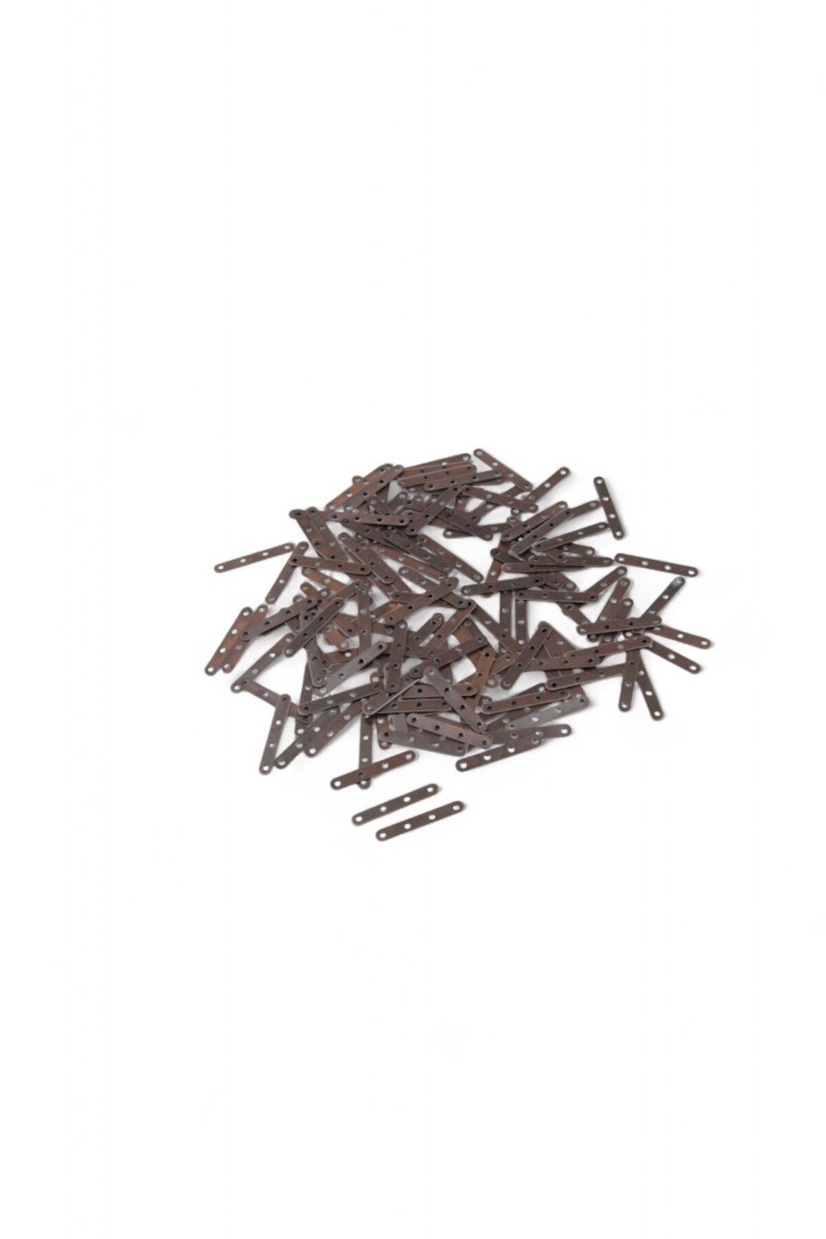 25x4 mm 4 Delikli Takı Malzemesi Pul Payet (30 Gr 75 Adet)