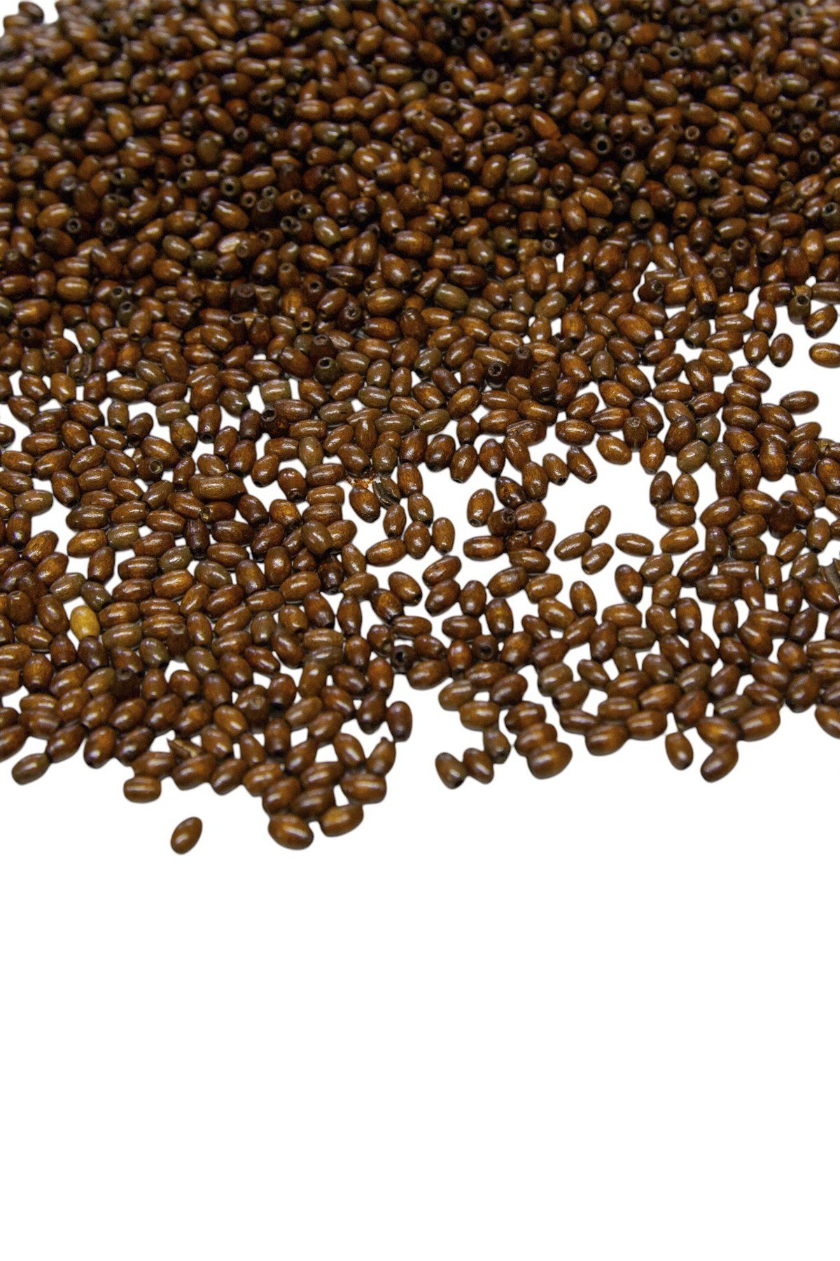 3 mm Arpa Kahverengi Ahşap Boncuk 50 gr