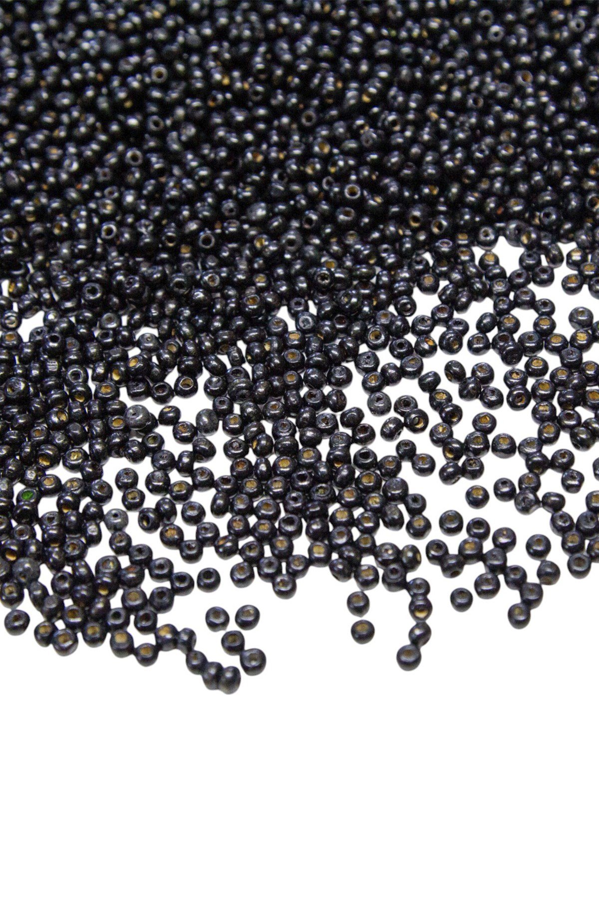 3 mm Siyah Renk Ahşap Boncuk 50 gr