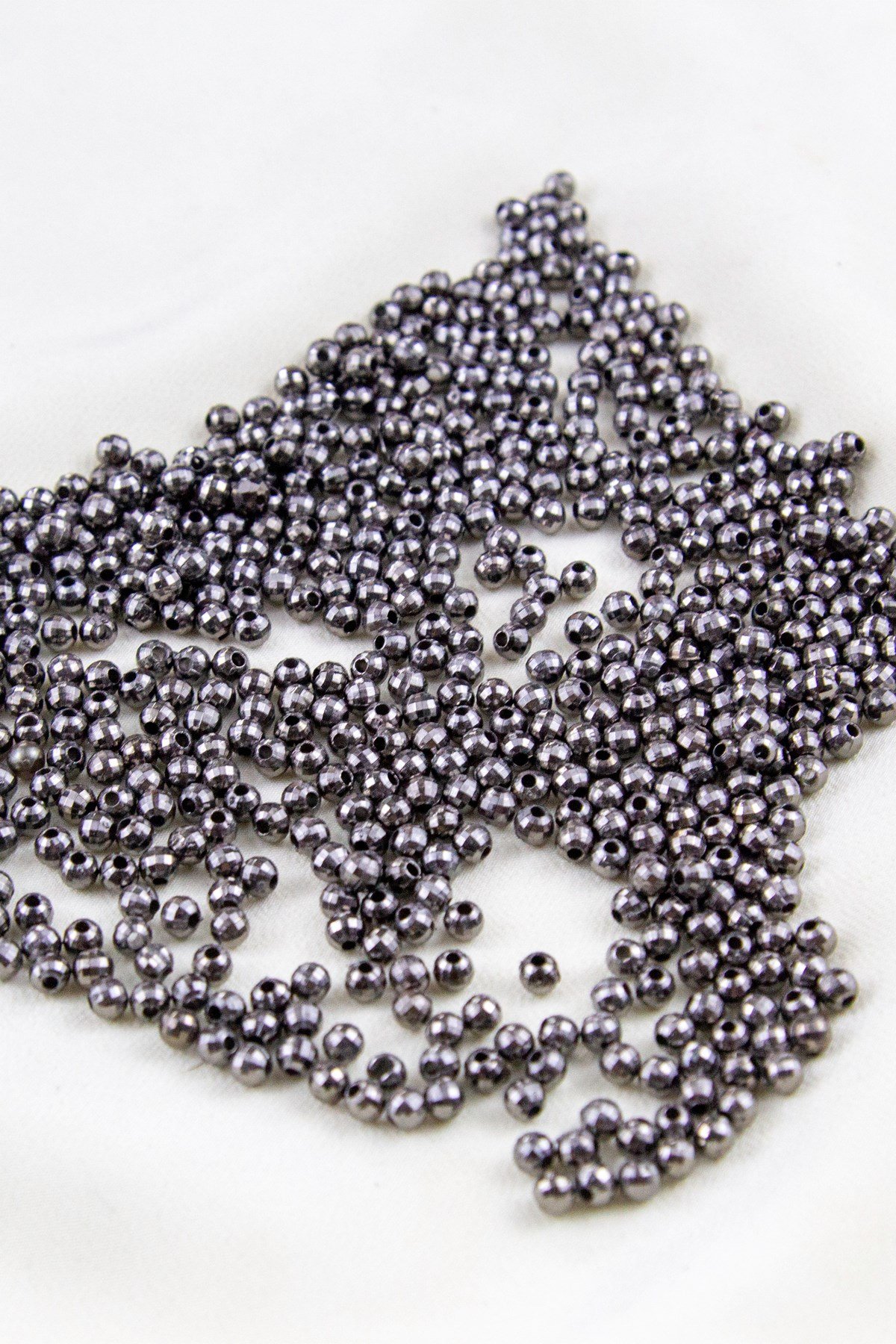 4 mm Antra Kaplama CCB Plastik İnci Boncuk Aksesuar Malzemesi (25 Gr)