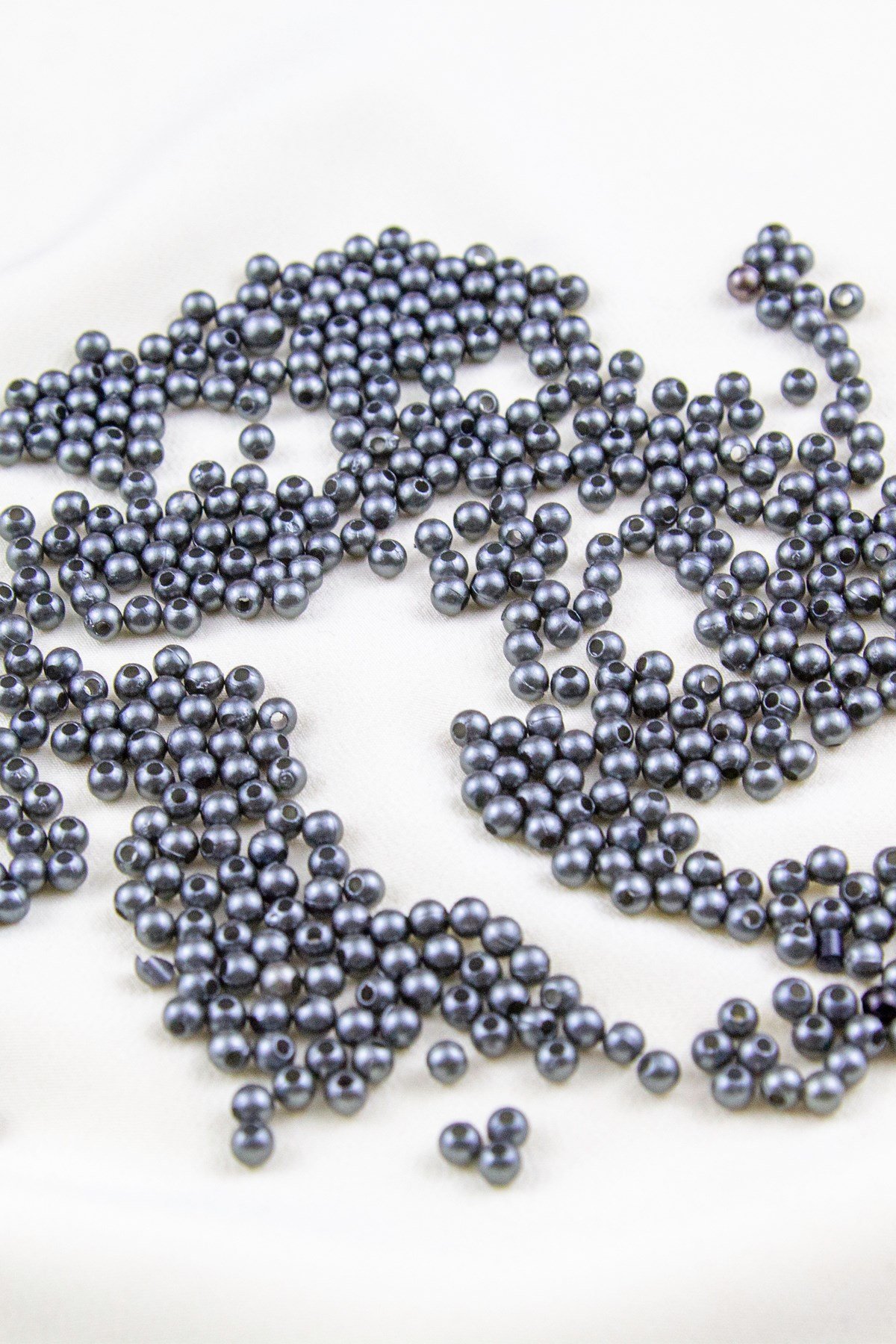 4 mm Man Antra Plastik İnci Boncuk Aksesuar Takı Malzemesi (25 Gr)