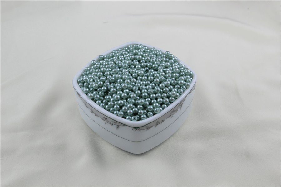 5 mm Açık Mint Yeşili İnci Boncuk 30 Gr (Kolye, Bileklik, Küpe ve Takı Yapımı)