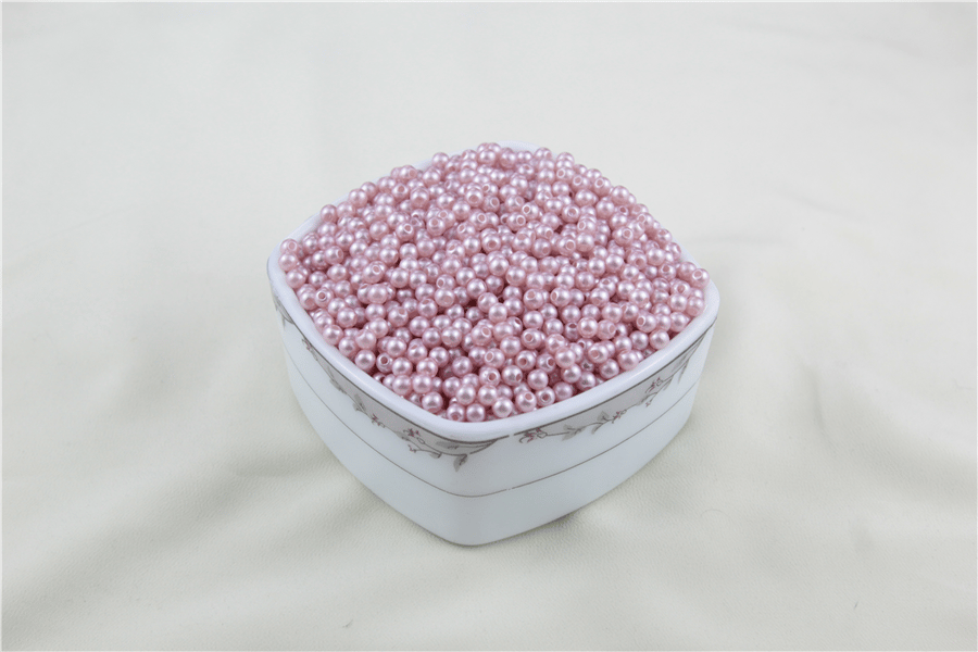 5 mm Açık Pembe1 Pudra İnci Boncuk 30 Gr (Kolye, Bileklik, Küpe ve Takı Yapımı)