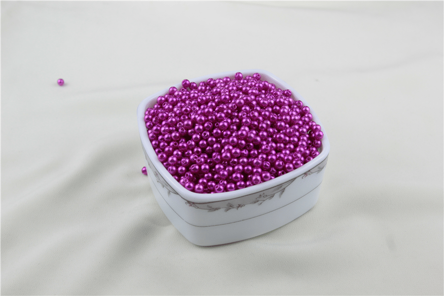 5 mm Fuşya İnci Boncuk 30 Gr (Kolye, Bileklik, Küpe ve Takı Yapımı)