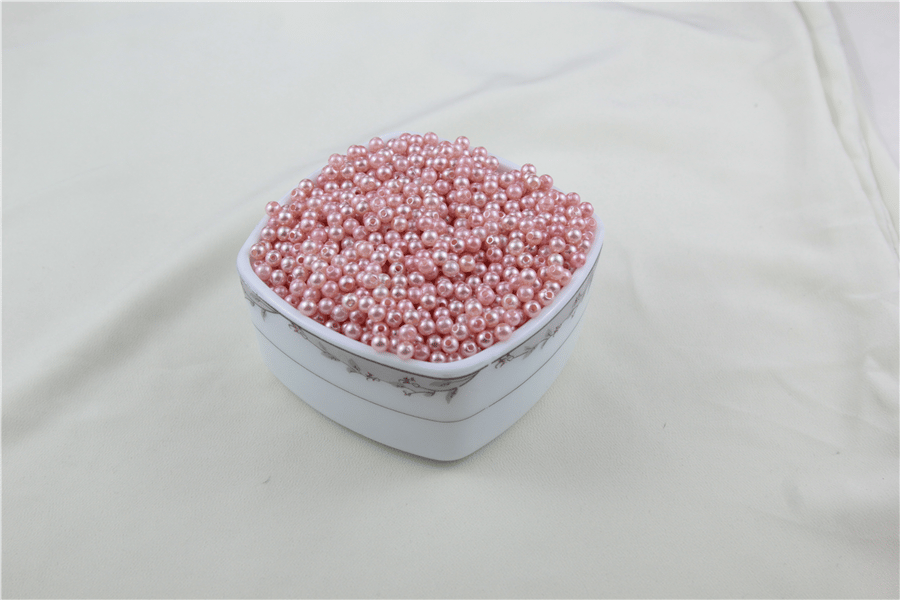 5 mm Karışık Gül Pembesi İnci Boncuk 30 Gr (Kolye, Bileklik, Küpe ve Takı Yapımı)