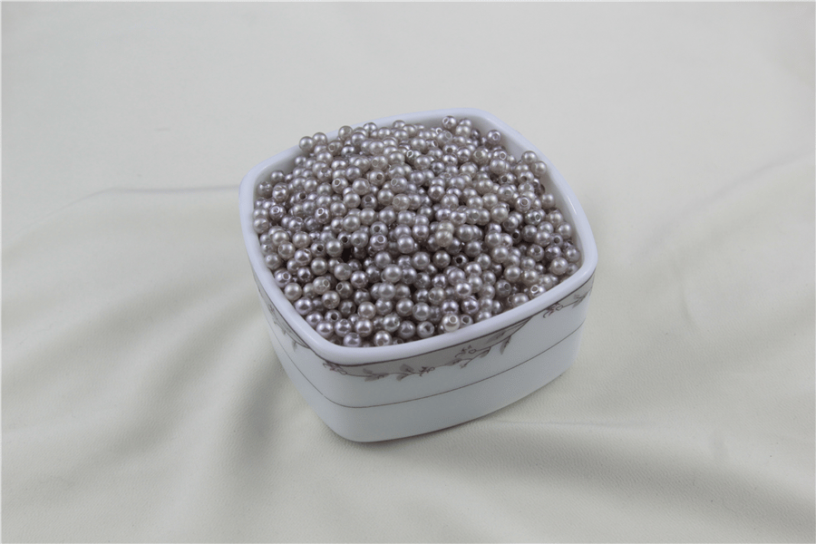 5 mm Karışık İnci Beyazı Boncuk 30 Gr (Kolye, Bileklik, Küpe ve Takı Yapımı)