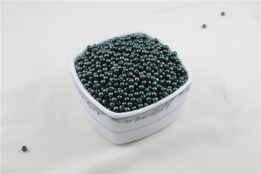 5 mm Karışık Koyu Füme İnci Boncuk 30 Gr (Kolye, Bileklik, Küpe ve Takı Yapımı)
