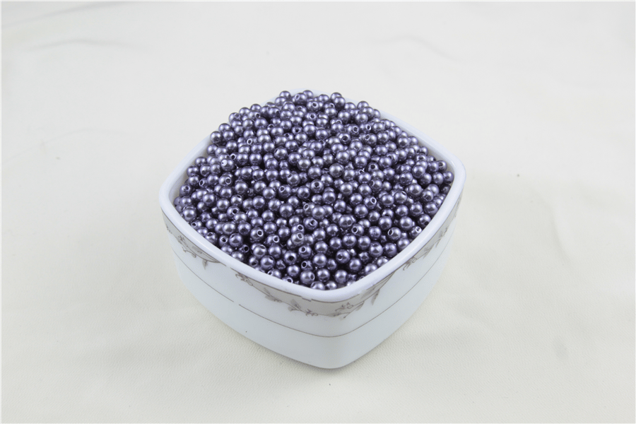 5 mm Karışık Mürdüm Tonlarında İnci Boncuk 30 Gr (Kolye, Bileklik, Küpe ve Takı Yapımı)