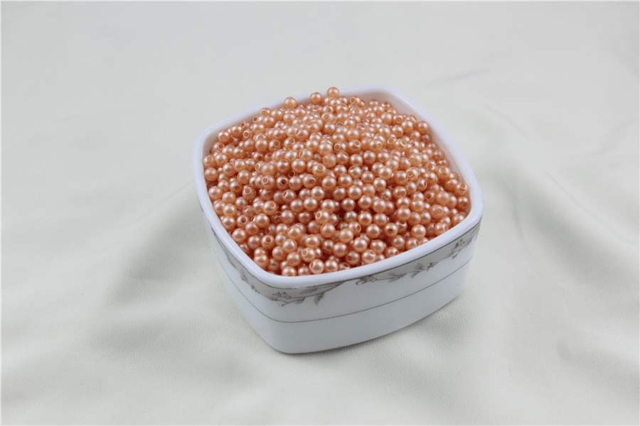 5 mm Kayısı Rengi İnci Boncuk 30 Gr (Kolye, Bileklik, Küpe ve Takı Yapımı)