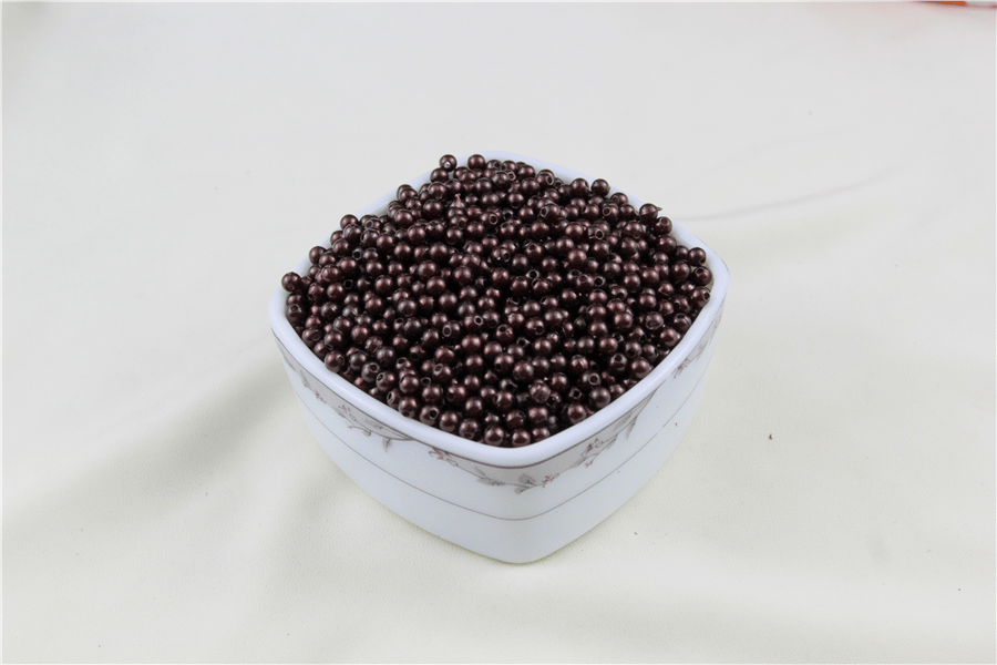 5 mm Koyu Kahverengi İnci Boncuk 30 Gr (Kolye, Bileklik, Küpe ve Takı Yapımı)