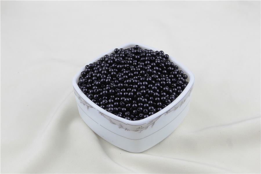 5 mm Koyu Mor Tonlarında İnci Boncuk 30 Gr (Kolye, Bileklik, Küpe ve Takı Yapımı)