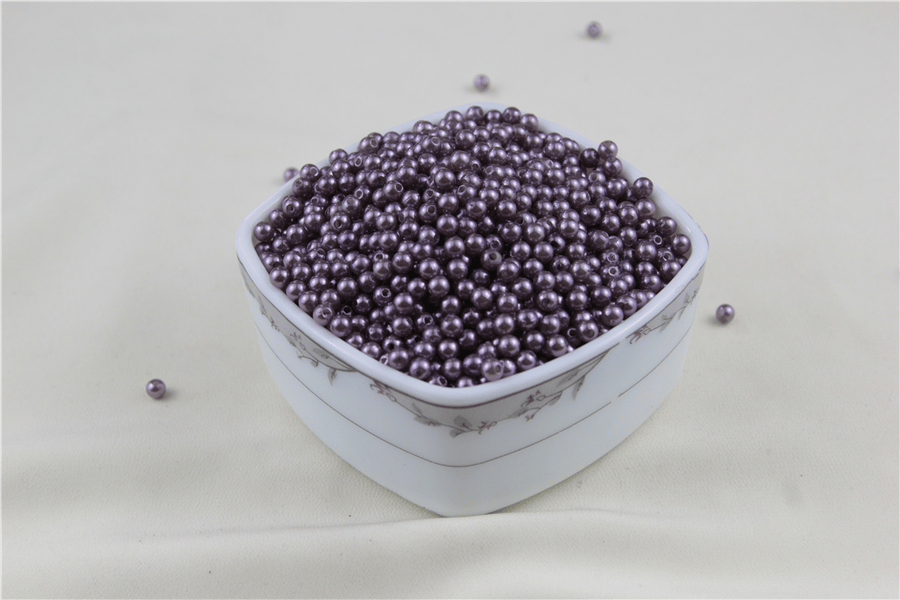 5 mm Mürdüm İnci Boncuk 30 Gr (Kolye, Bileklik, Küpe ve Takı Yapımı)